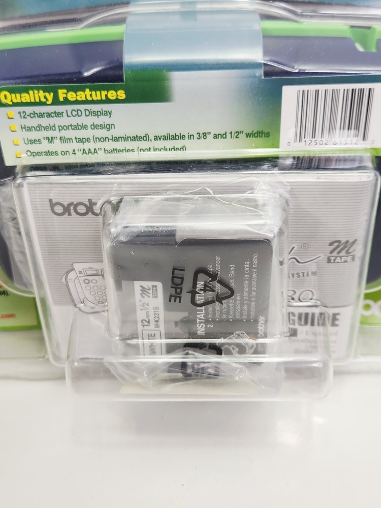 Brother PT-80 P-touch Personal Labeler Electronic Labeling System Open Box