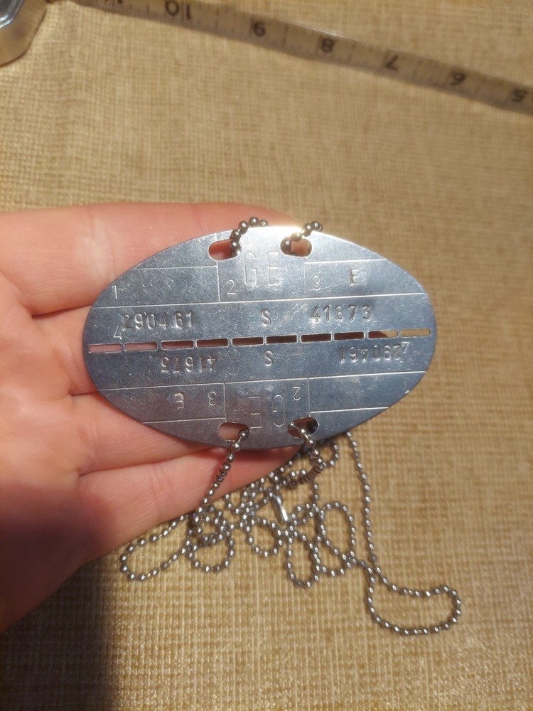 German Military Dog Tag
