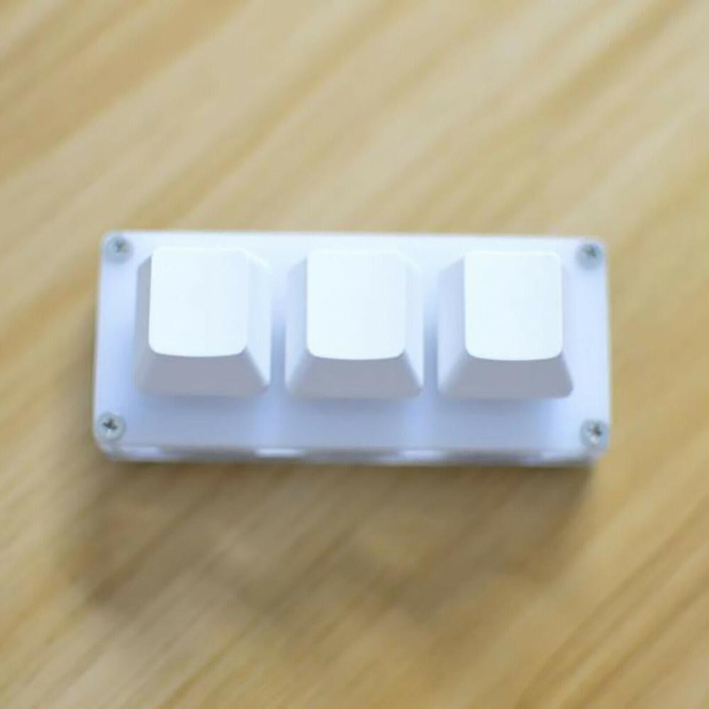Mini 3-key Programming Macro Keypad Mechanical Keyboard With 1.5m Date Cable e