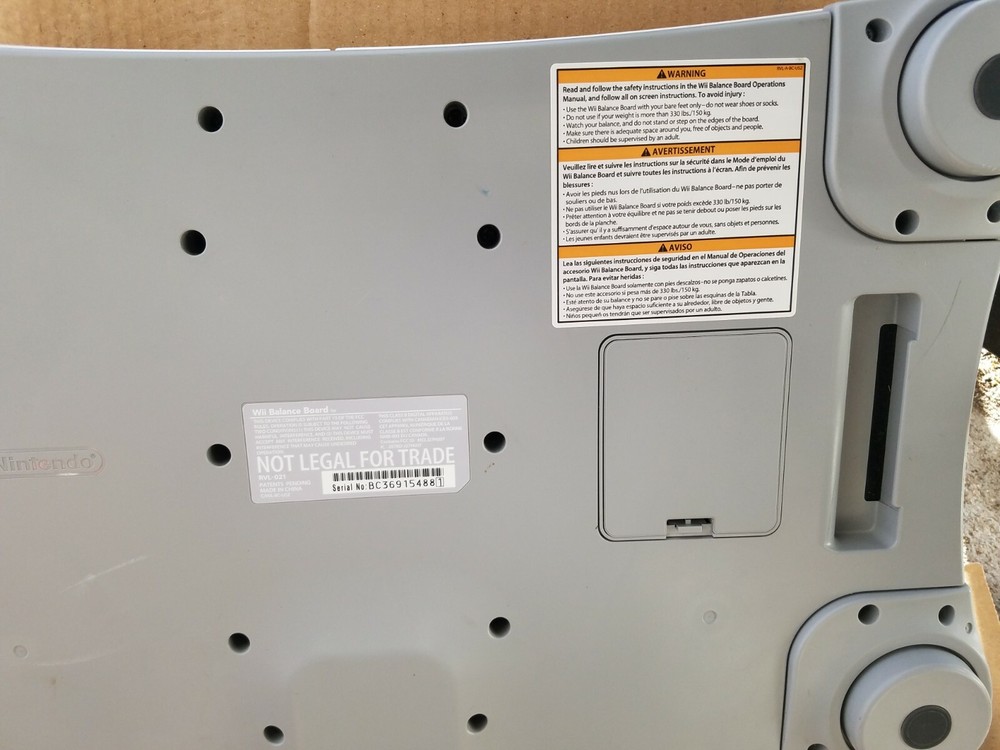 Tested working wii fit board and game bundle. Without box