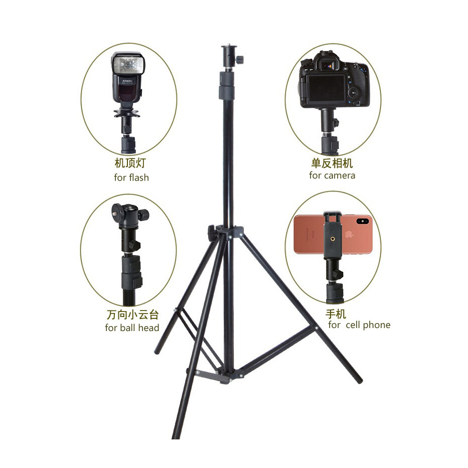 1/4" Camera Mount Base Head fr 15mm Rod Rail System Tripod Flash Stud DIY Part