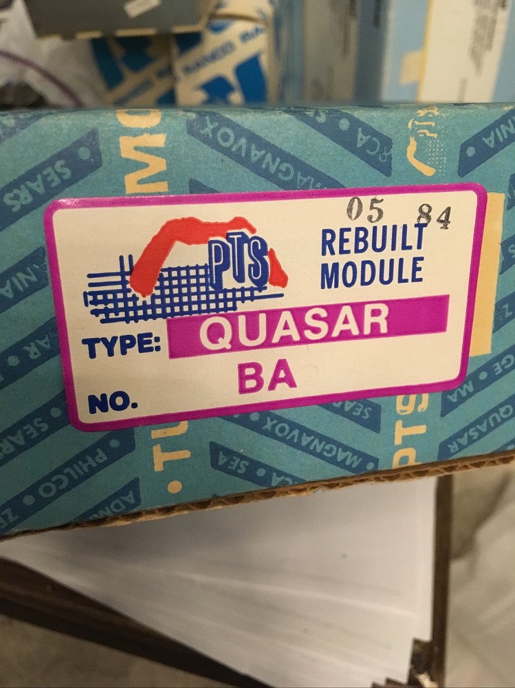 PTS Corp Rebuilt Module Type Quasar No. BA Electronics Collectible