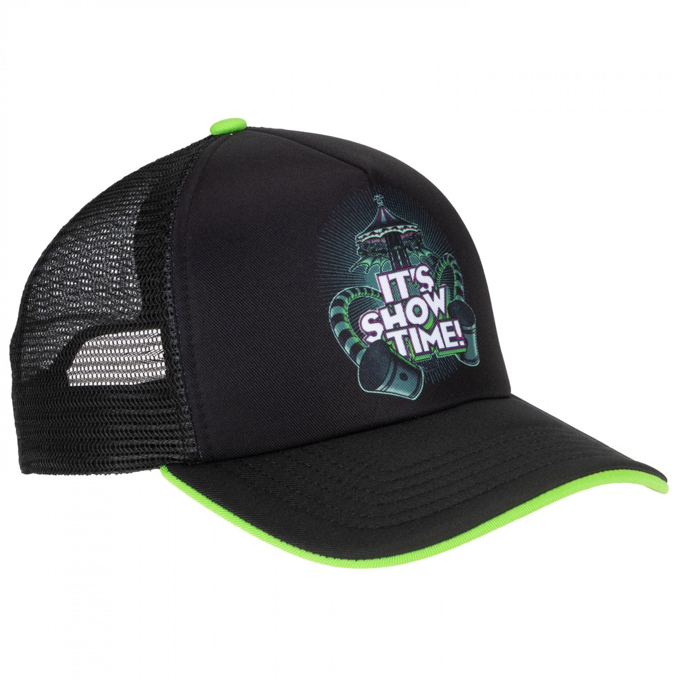 Beetlejuice It's Show Time Trucker Hat Multi-Color
