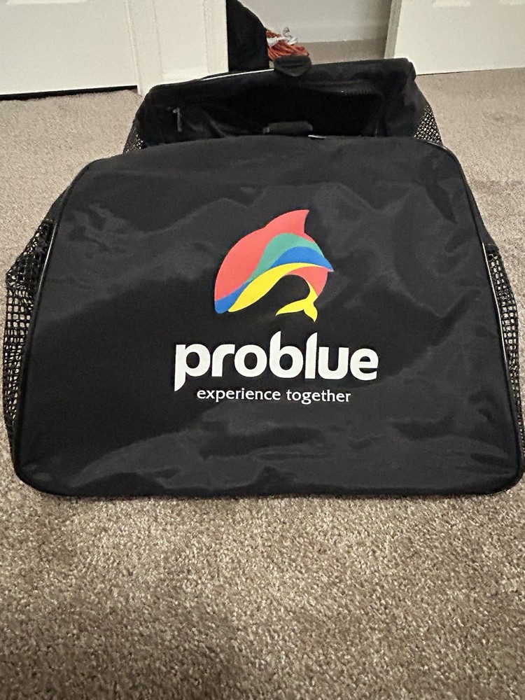Problue / Experience Together / Black / Scuba Dive / Mesh / Foldable / Backpack