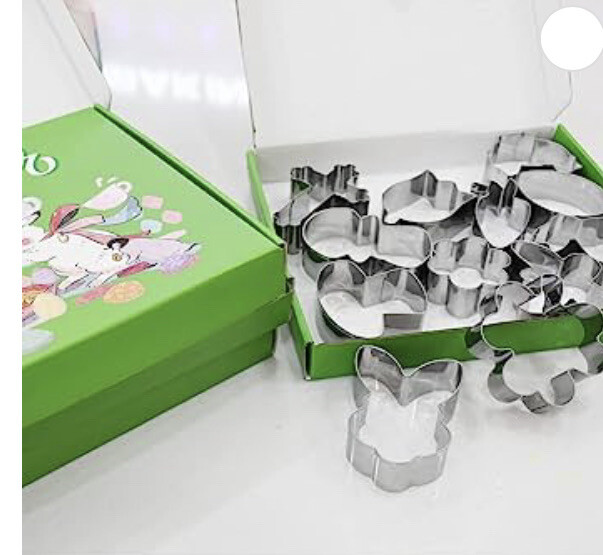 Happy Ester 12 Pieces Cookie Cutter Set