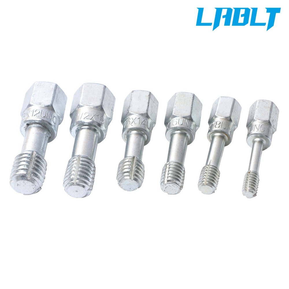 49PCS Thread Chaser Set UNC UNF Metric Thread Restorer Tool Rethreading Kit