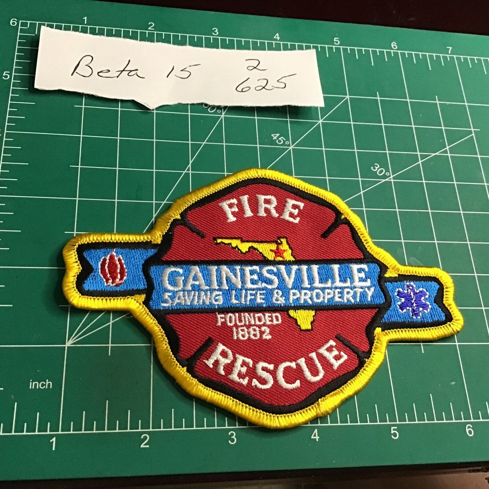 Gainesville FL Fire Department Patch