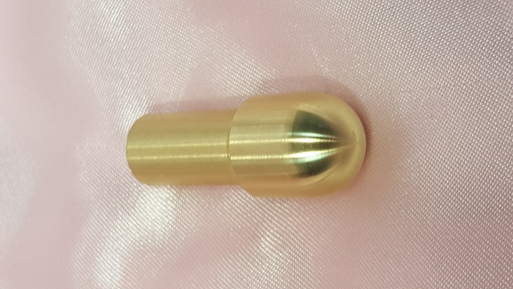 Brass Muzzle Lap 3/8" Gunsmith Tools - Rifle Or Pistol Crowning - Lapping Crown