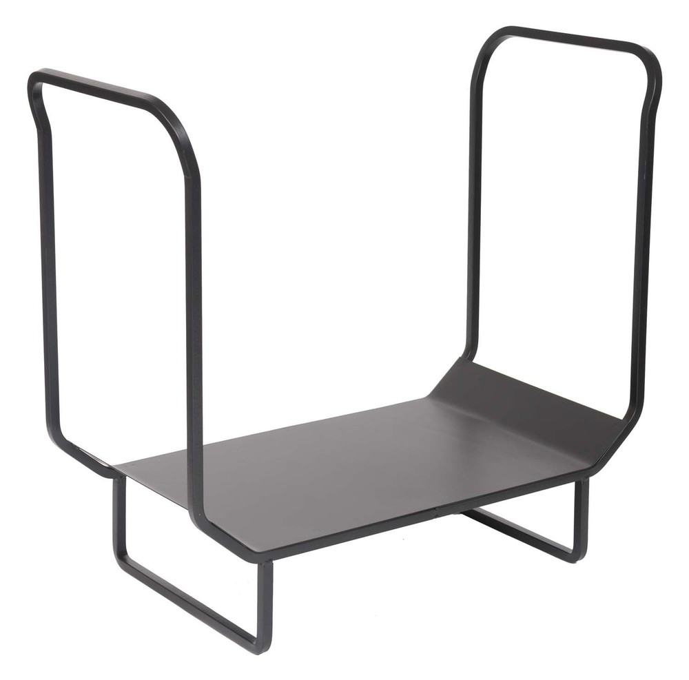 Dagan Black Log Rack, 35.75in. x 12in.