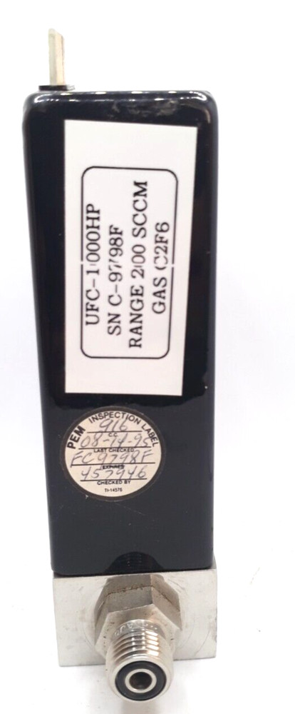 Unit UFC-1000HP Mass Flow Controller Range 200 SCCM Gas C2F6