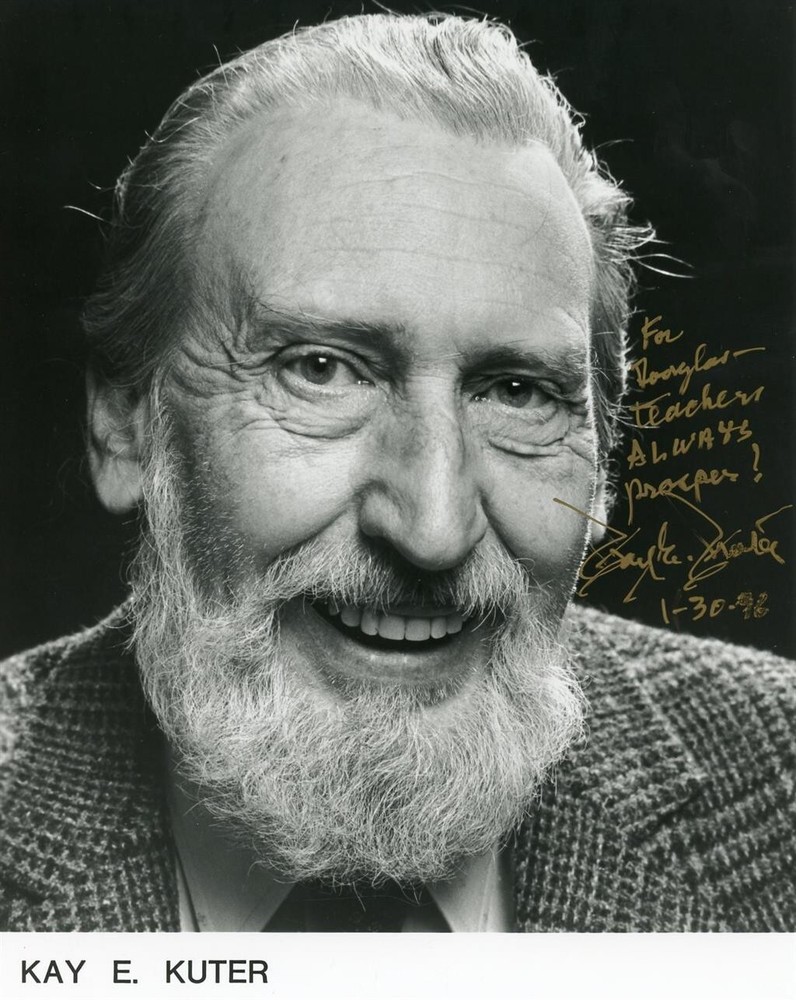 Kay E. Kuter - Signed Photograph (Actor)