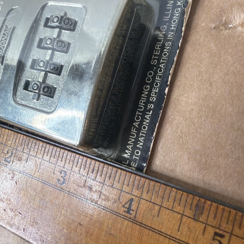 National Mr. Memory Combination Lock V656