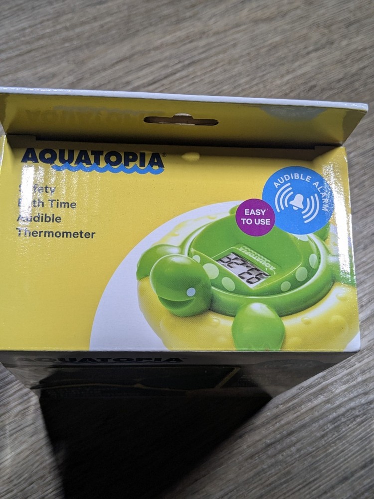 Aquatopia Bath Time Audible Thermometer