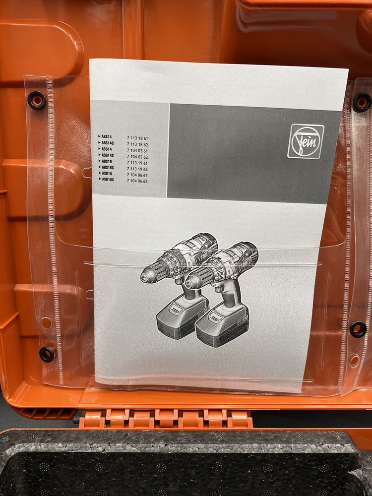 Fein Asb 14 Cordless One 2-Speed Hammer Drill Driver With Box