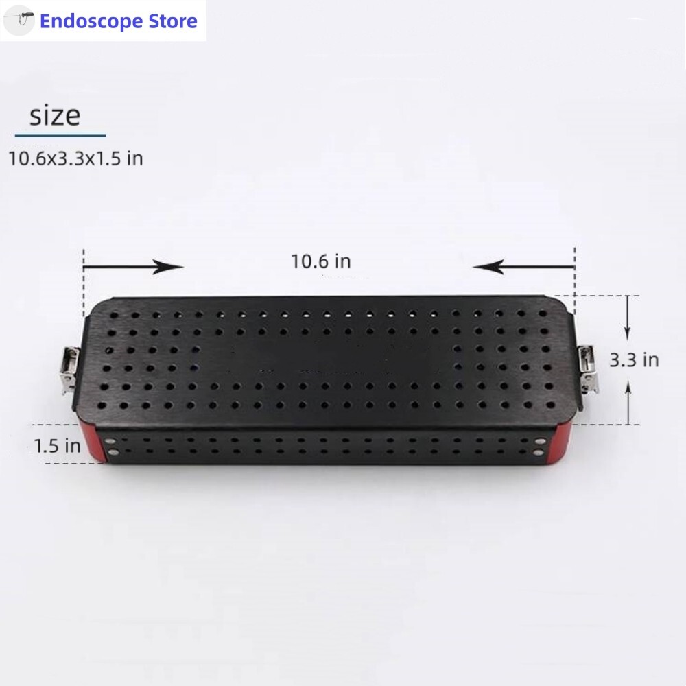 Medical Endoscope Instruments Disinfection Sterilization Case Box Basket Cage