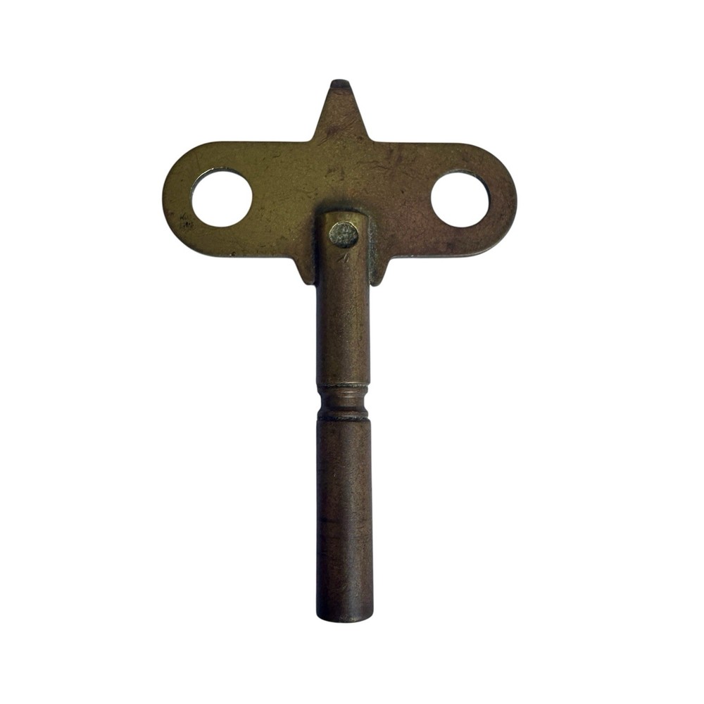Bristols Clock Key Brass Vintage