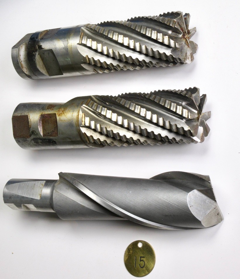 Quantity of 3 - 2 inch End Mills