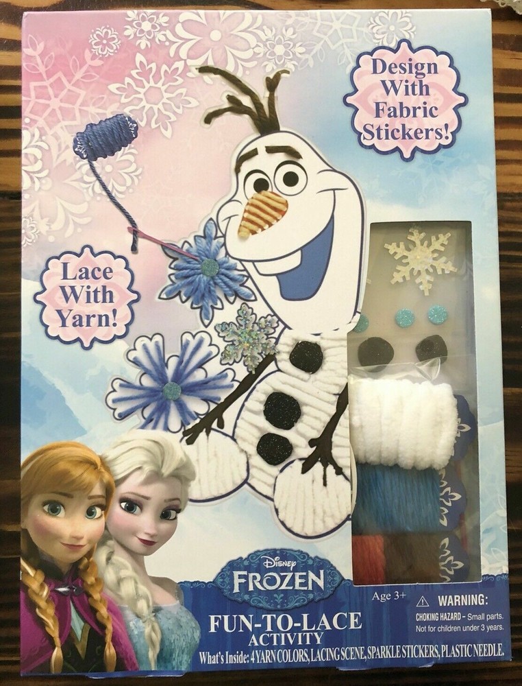 Disney Frozen Fun-To-Lace Activity