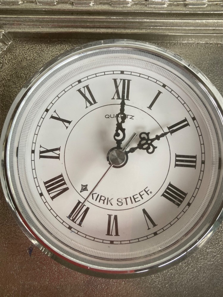 Kirk Stieff Desk Clock 