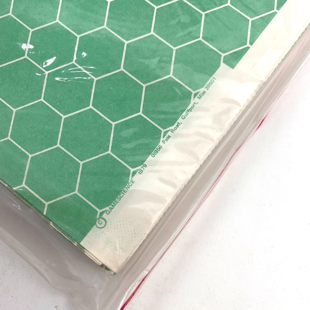 Gamescience Green Hex Reversible RPG Sheets 11 Boards