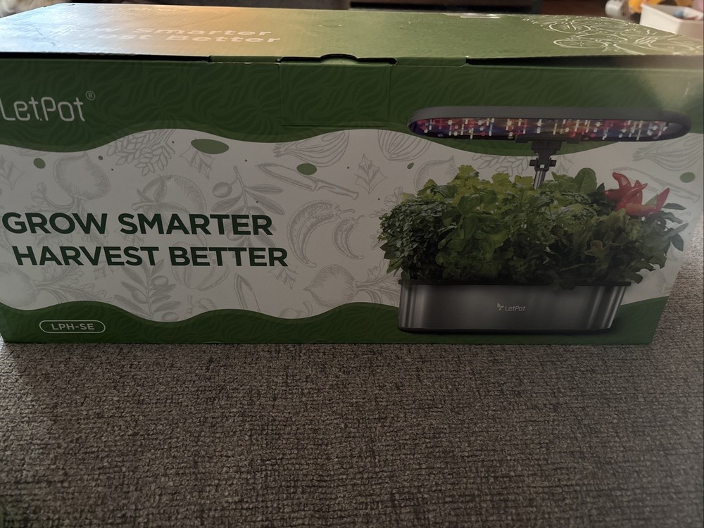 Letpot Smart Hydroponics Growing System Model LPH-SE: 5.5 L Water Capacity New!!