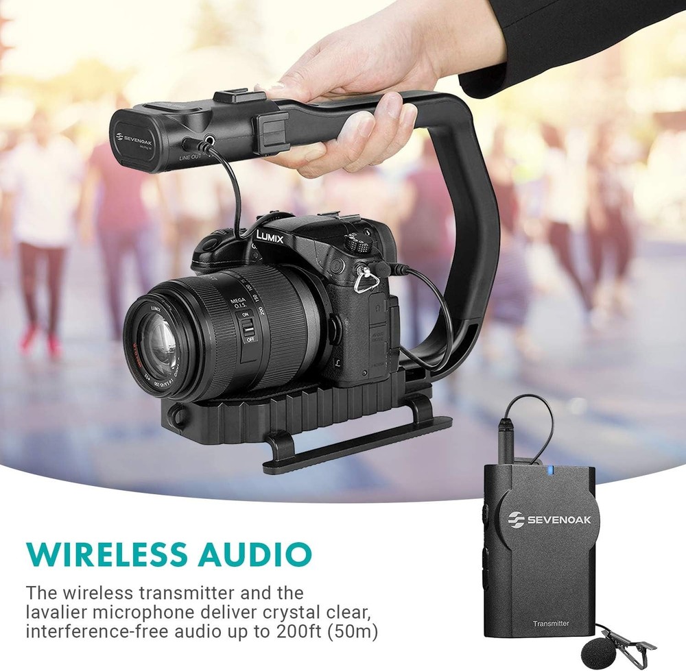 MicRig-W1 Wireless Microphone Filmmaker Kit - Video Handle Stabilizer