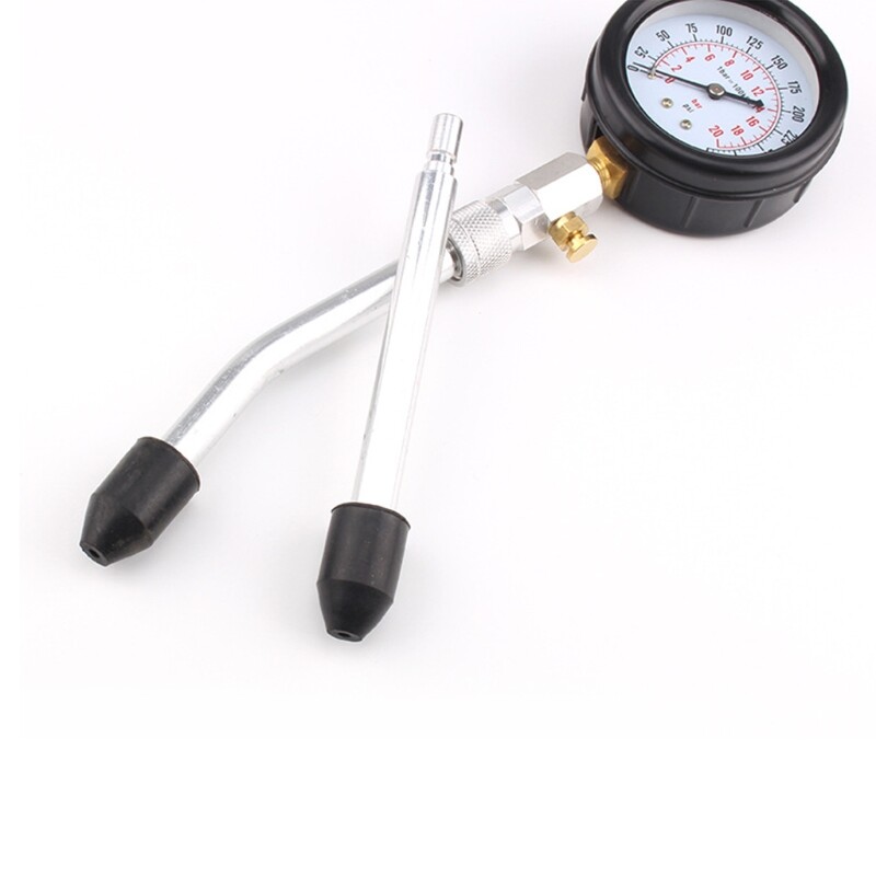 Engine Compression Tester Engine Cylinder Pressure Gauge Petrol Gas Engine
