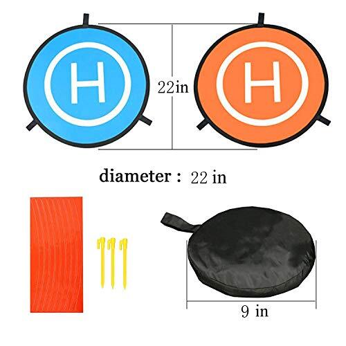 Pista de aterrizaje de drones plegable para RC Drones Helicopter Pad