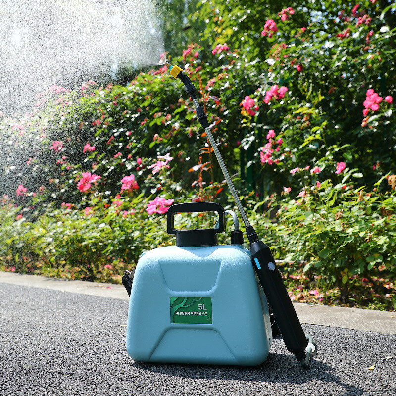 Battery Powered Backpack Sprayer Electric Back Pack Sprayer with 3 Spray Nozzles