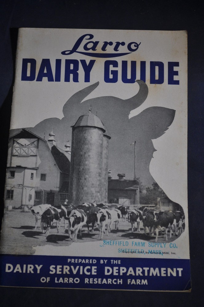 1947 Larro Dairy Guide by General Mills