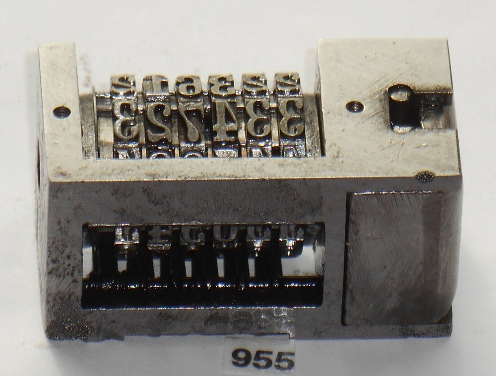 Letterpress Numbering machine | (Standard#31) | 092