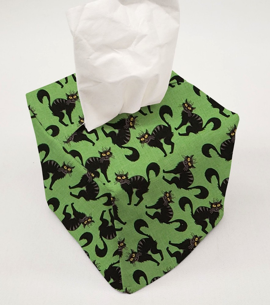 Halloween Cats Tissue Box Cover