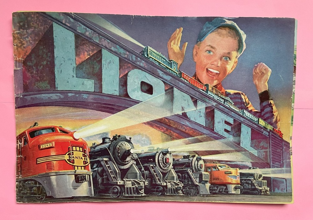 Lionel Toy Train Catalog, 1952 Complete, Used