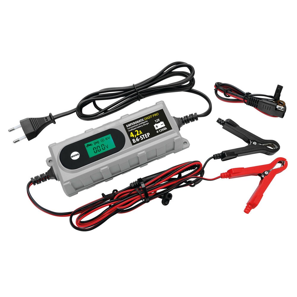 Lampa Amperomatic Digit Pro 12V 4.2A Smart Charger