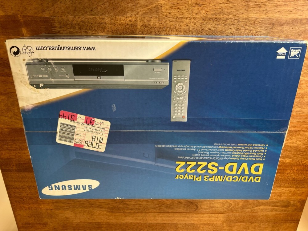 Samsung DVD-S222 DVD/CD/MP3 player