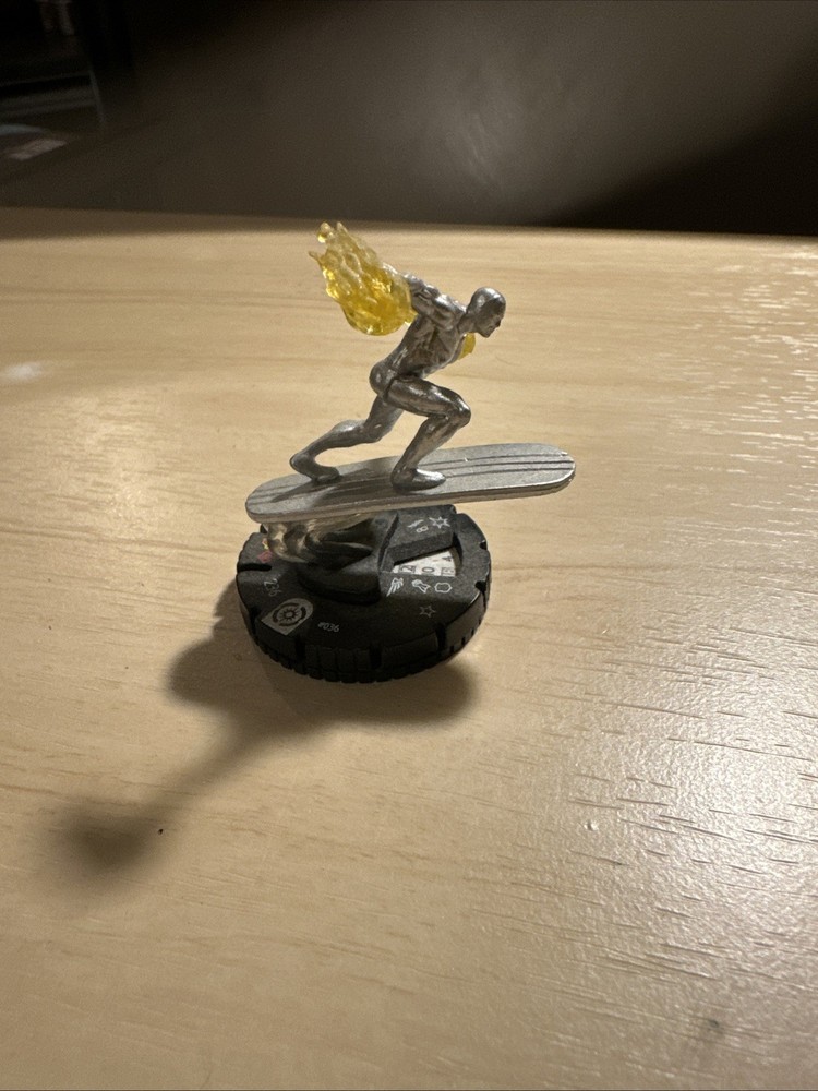 silver surfer figurine HTF super rare