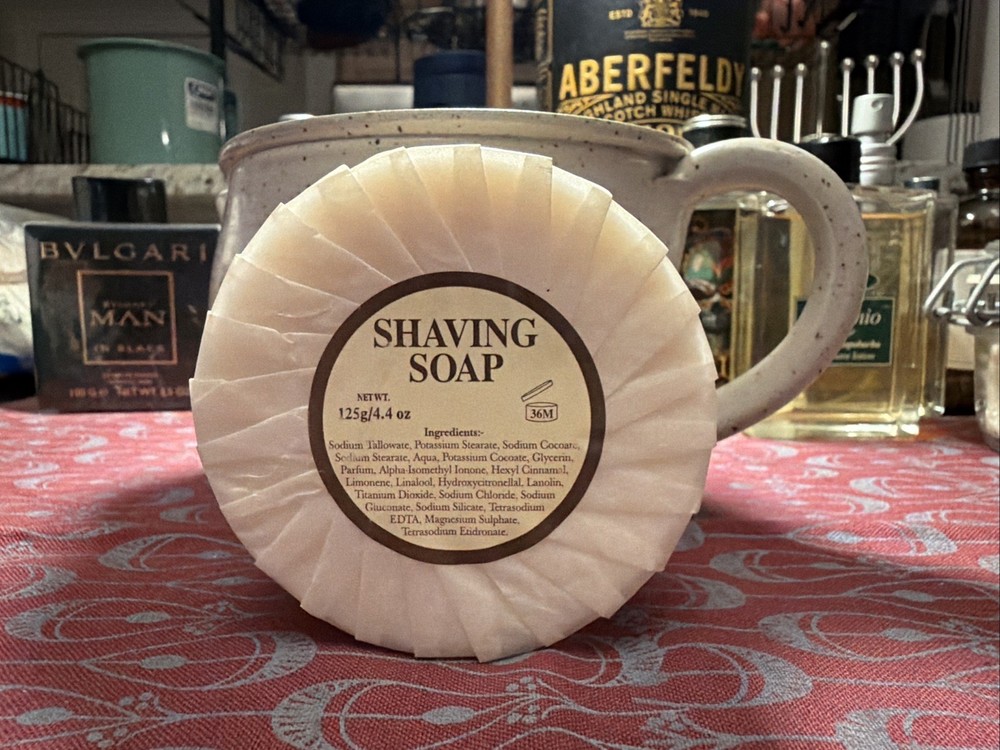 Slate Moss Scuttle By Sara Bonnyman & Mitchell’s Wool Fat Shaving Soap Bundle