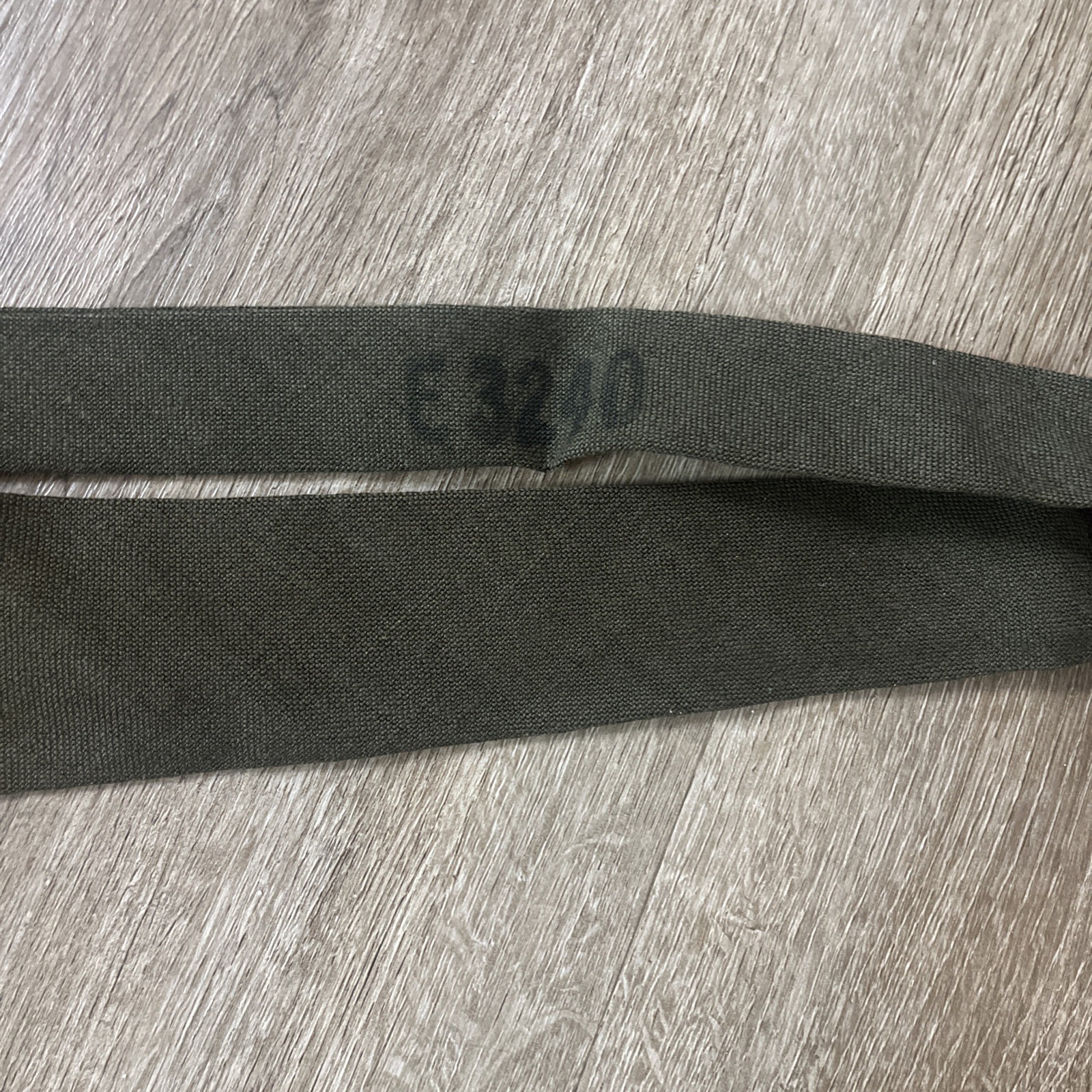 WWII Korea Cavalry Armored Garrison Cap Tie Hat Ascot MILITARY Yellow Vietnam