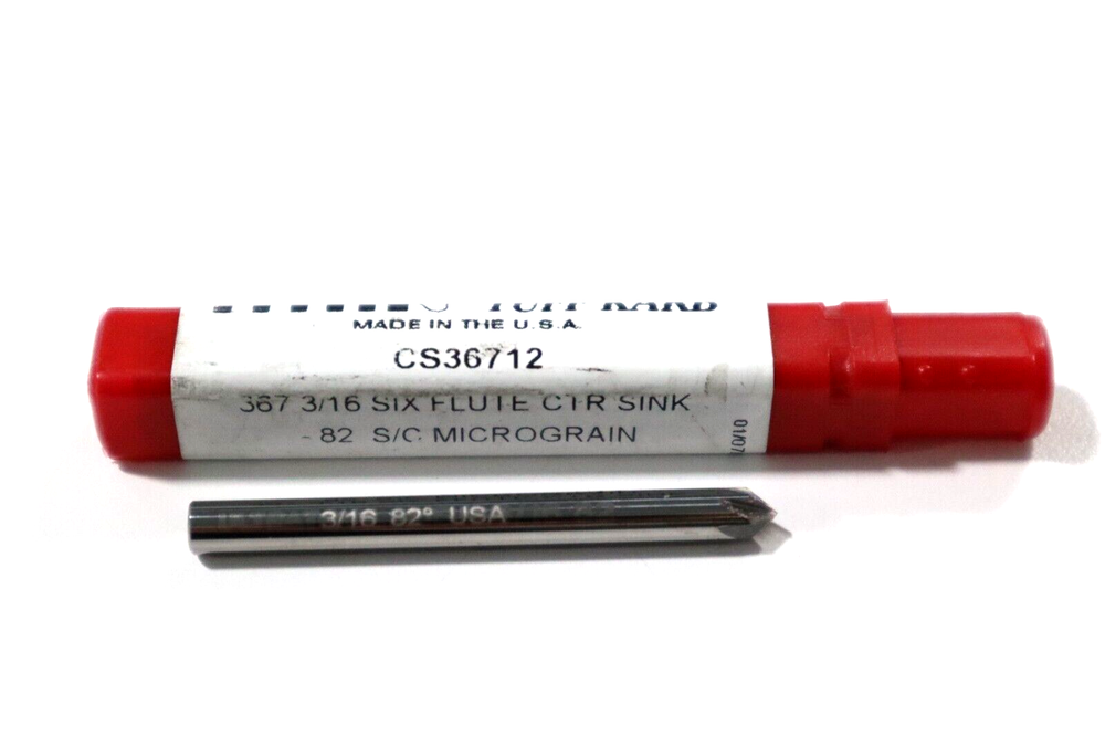 TITAN, 3/16" 82° 6 FLUTE COUNTERSINK, CS36708 B574