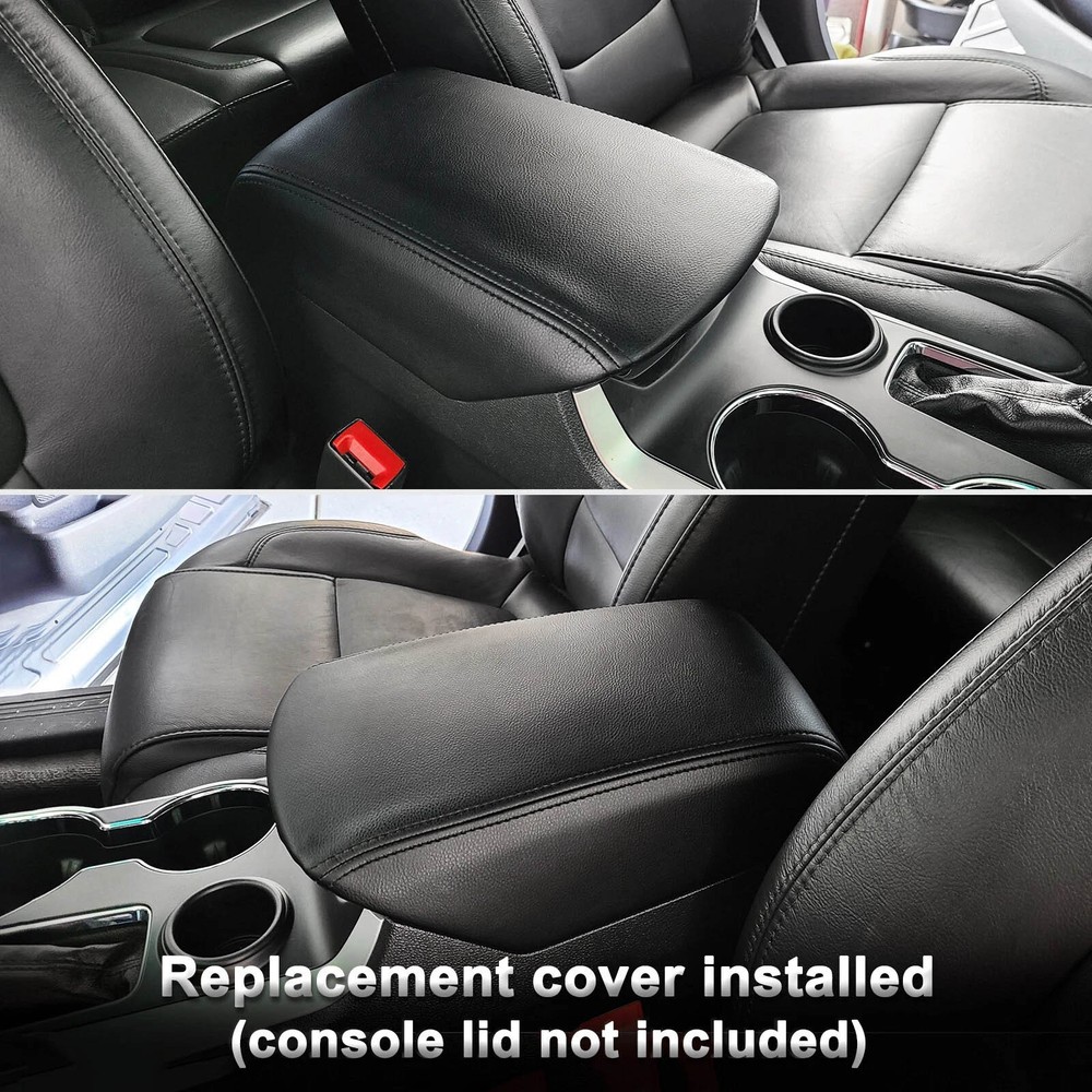 Console Lid Leather Cover for Ford Explorer 2011-2019 Armrest Replacement Part