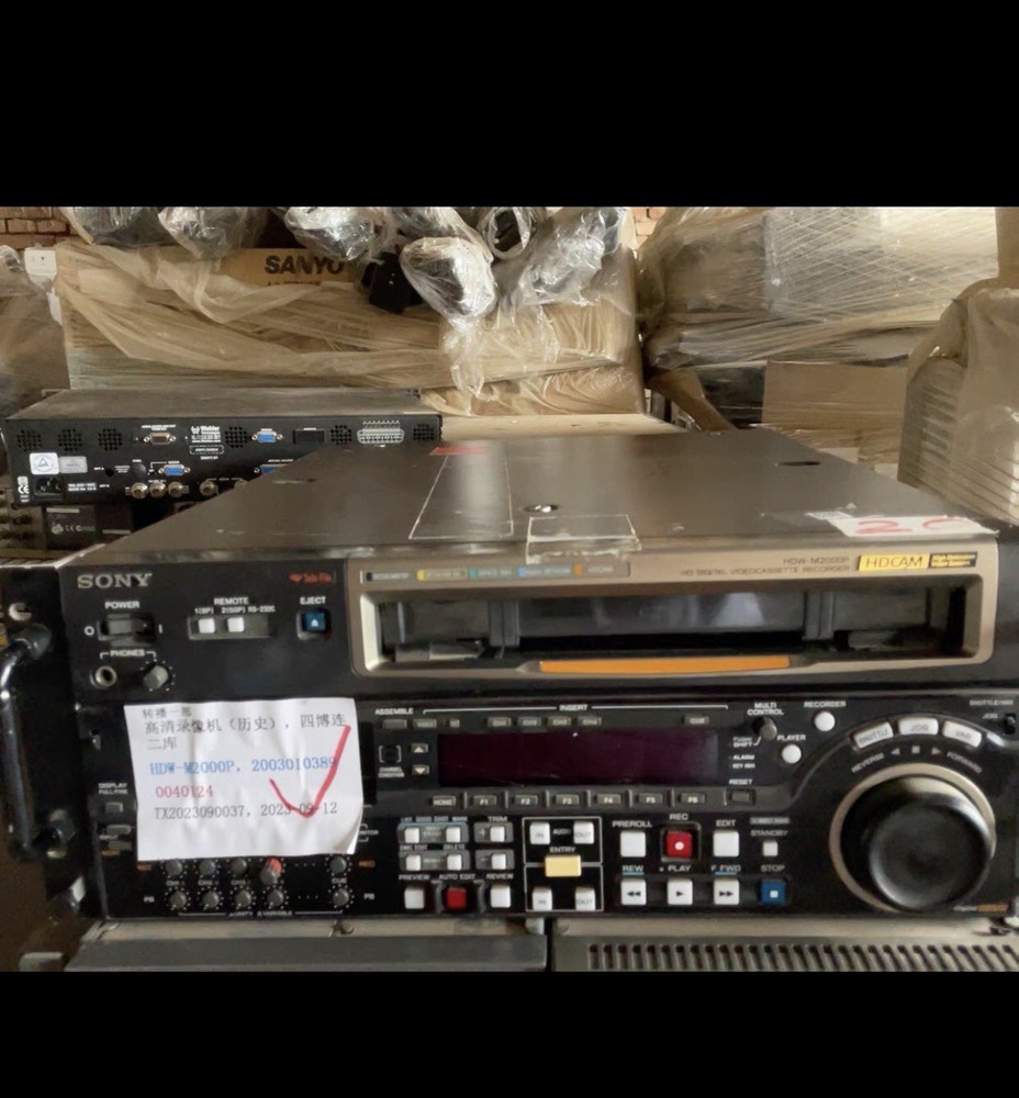 1pcs Sony hdw-m2000p multiformat hdcam recoder with digibeta,
