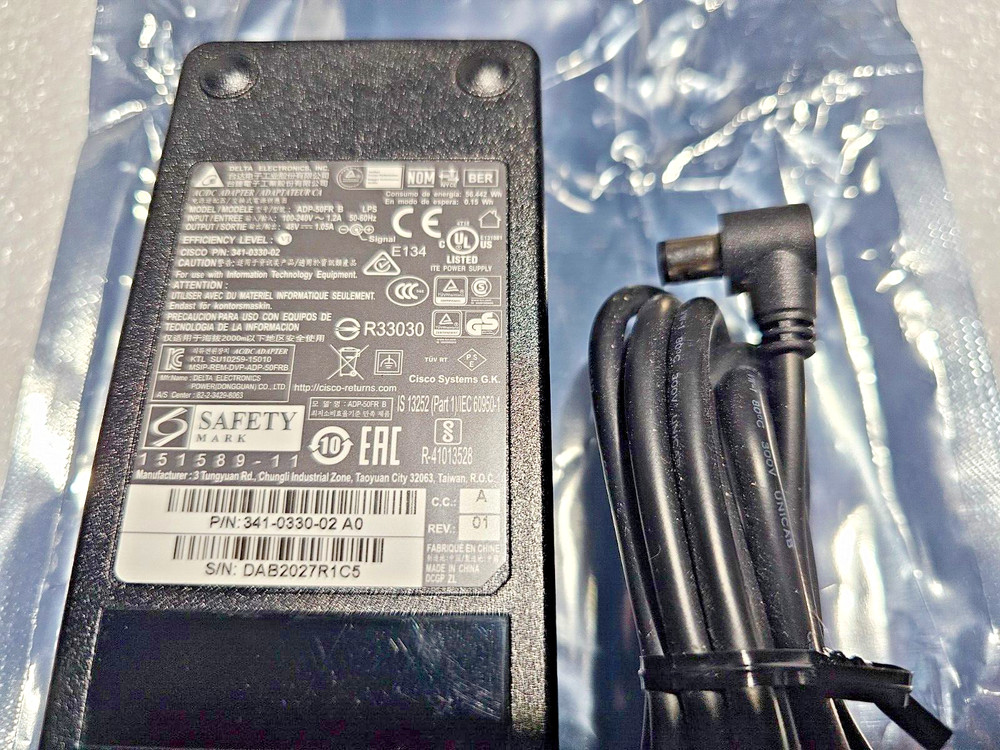 Cisco CP-PWR-CUBE-4 Cisco IP Phone Power Brick Cube 4