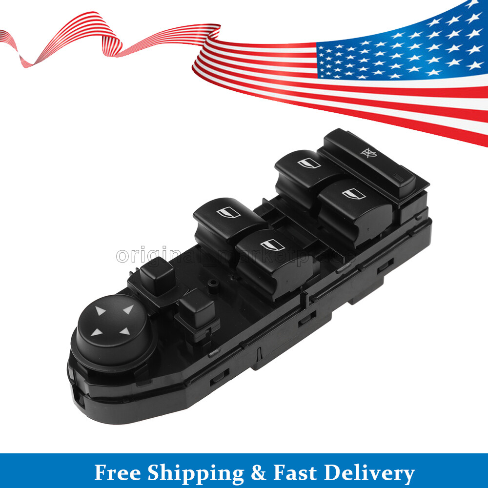 Master Power Window Control Switch Front Left 61313414355 for 2004-2010 BMW X3
