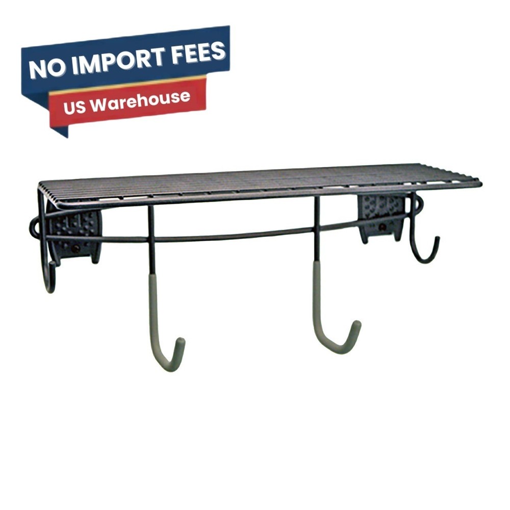 Organized Living Activity Organizer Shelf with Hooks