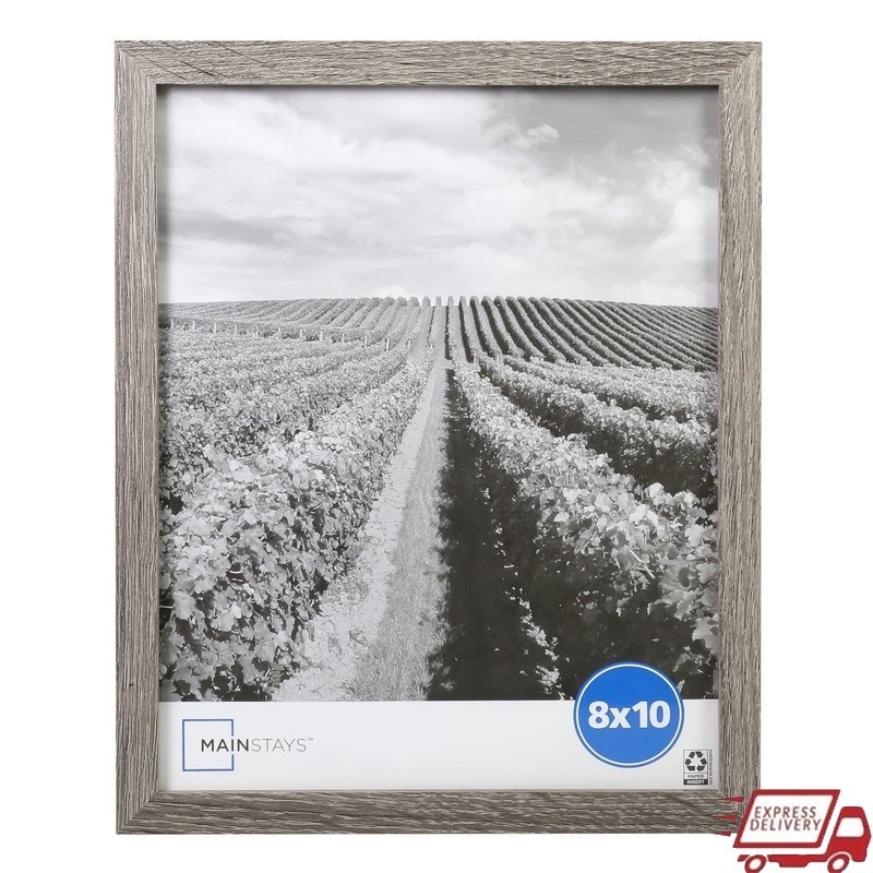 Rustic 8x10 Picture Frame Wall Tabletop Display Horizontal Vertical Use Gallery