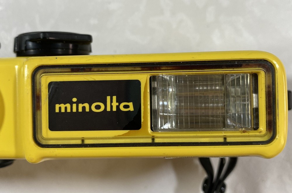 Minolta Weathermatic Waterproof Underwater Camera Original Packaging Untested