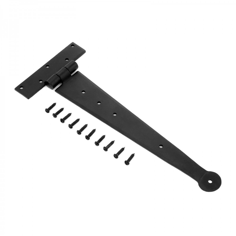 Iron Bean Tee Hinge 12" Black Powder