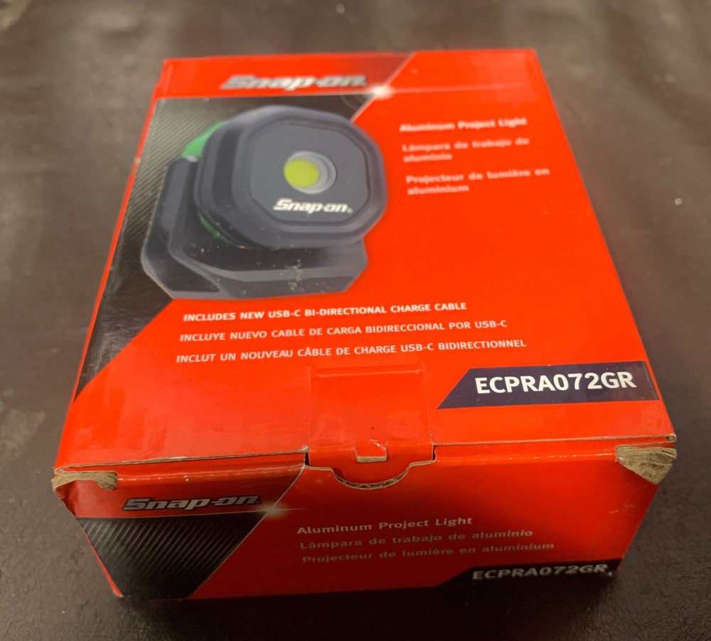 Snap-On (Empty Box Only) With Manuel ECPRA072GR