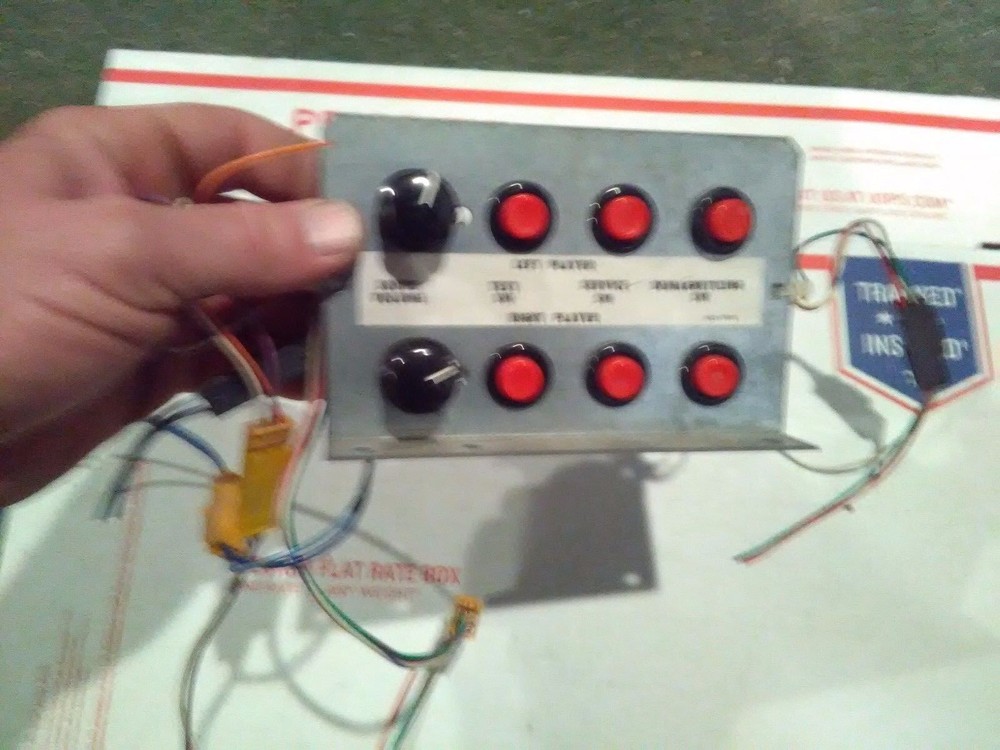 arcade test switch volume controller #350