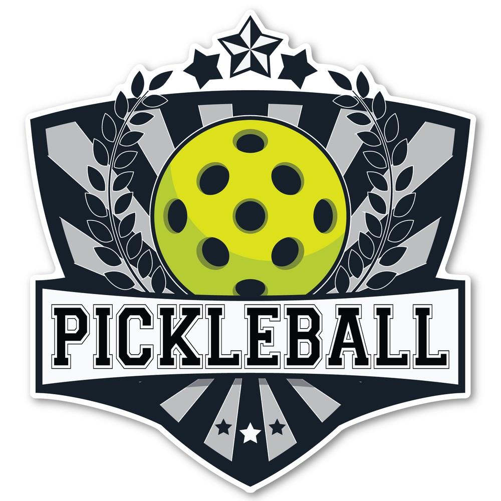 Pickleball Emblem Magnet